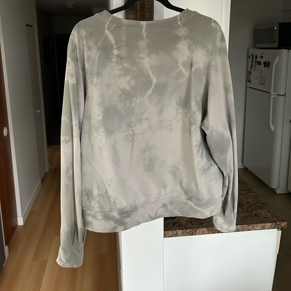 Lululemon diamond dye crewneck size 12 - Picture 2 of 3